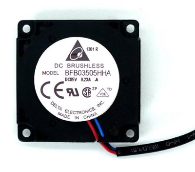 Original Delta BFB03505HHA Cooling Fan DC 5V 0.23A 2-Wires BFB03505HHA Fans